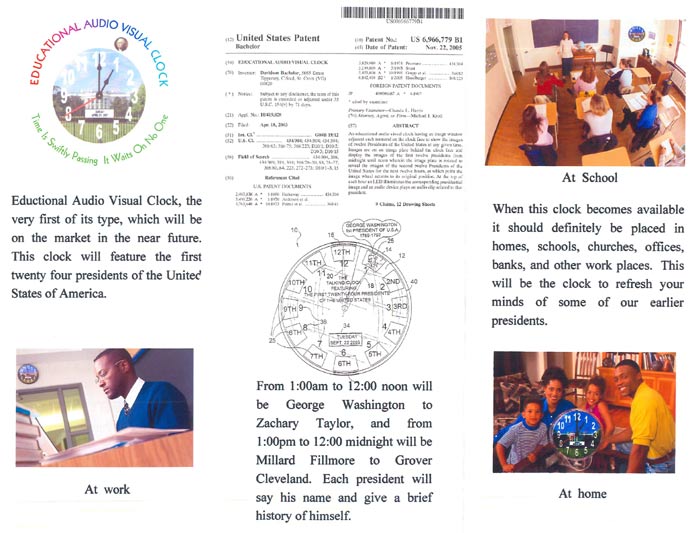 Educational Audio/Visual Clock