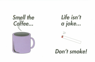 Anti-Smoking Greeting Card